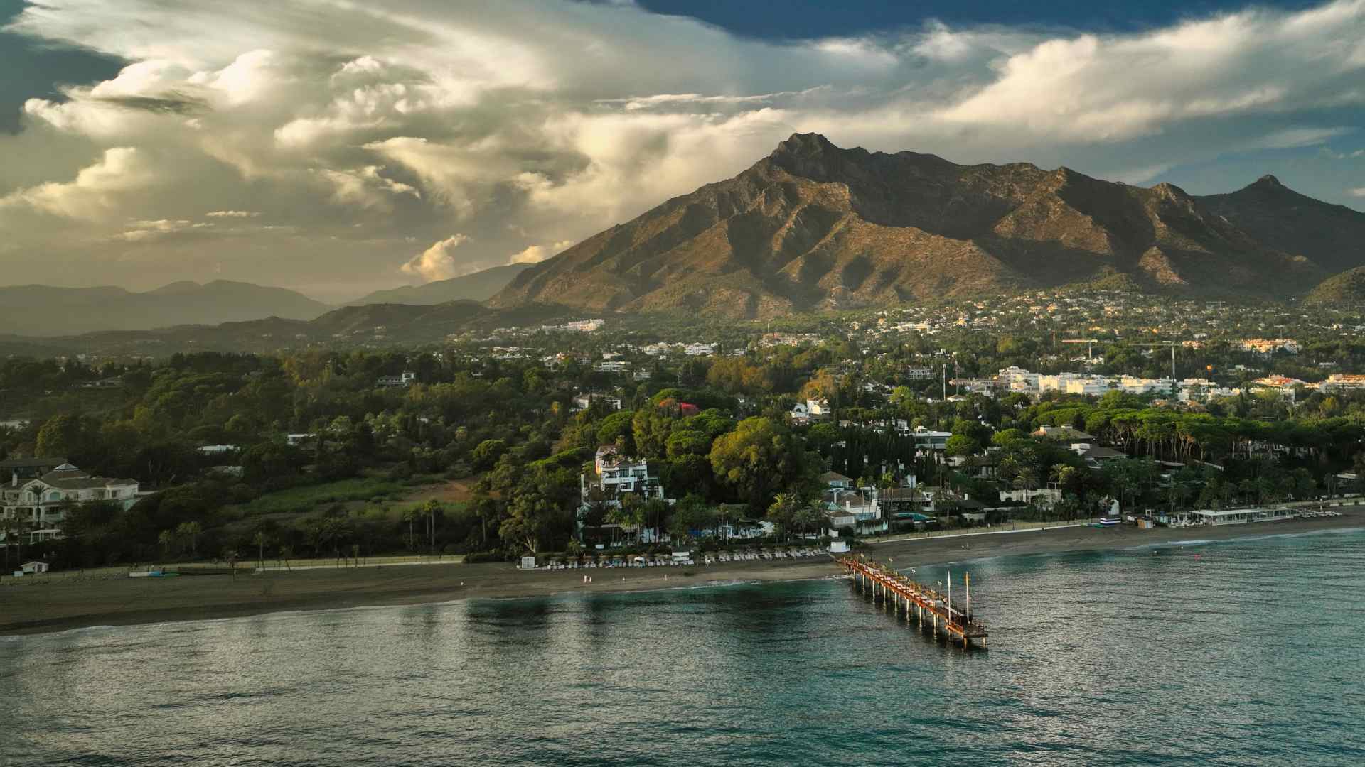 marbella in Spain and la Concha