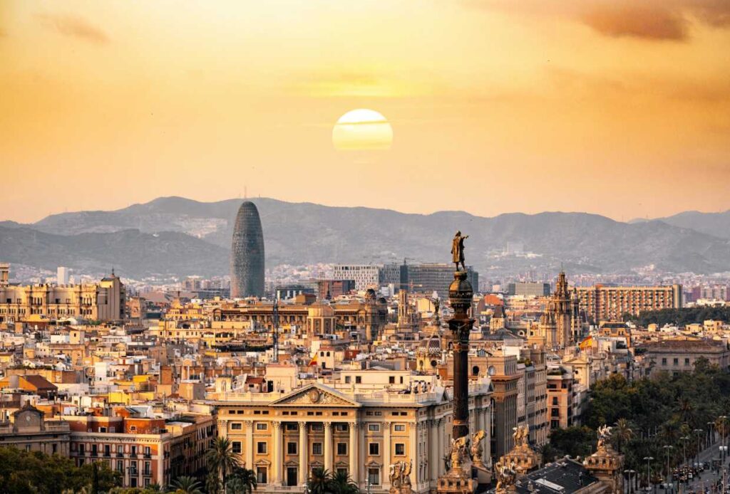 Barcelona Skyline