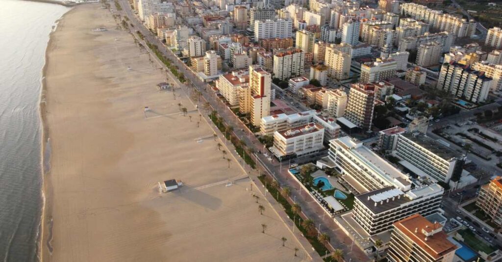 Gandia Beach in Spain