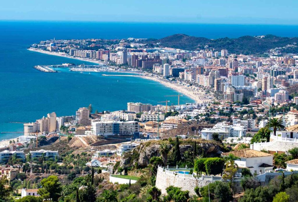 fuengirola coastline