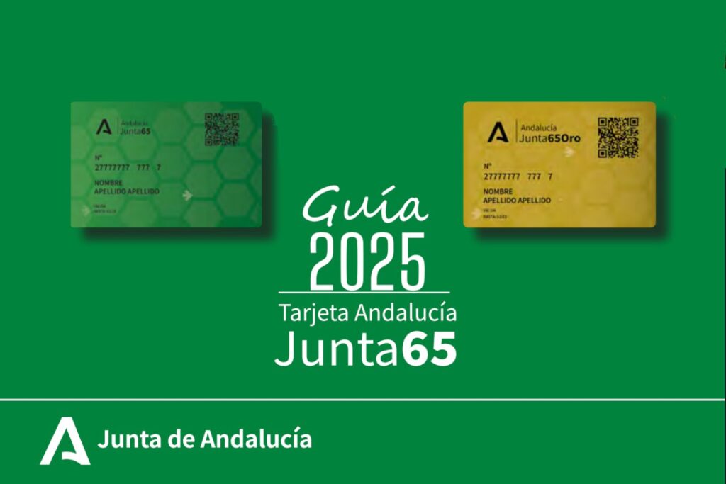 Tarjeta Andalucía Junta 65