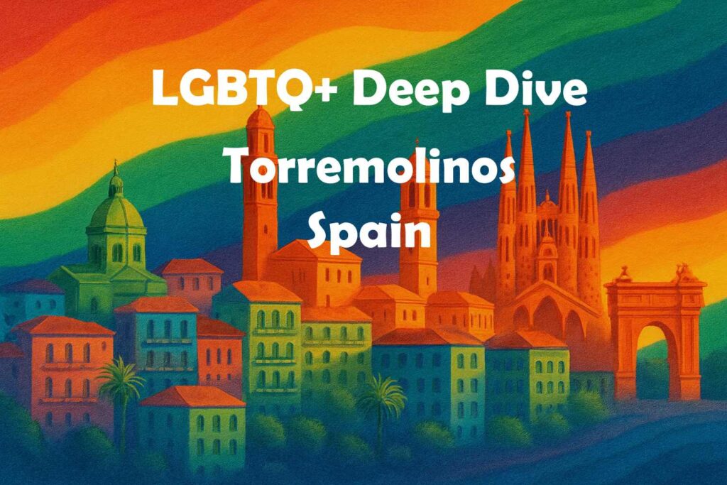 Gay Pride Cityscape Torremolinos Spain
